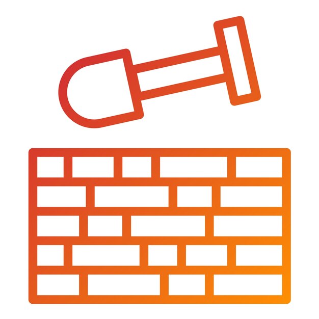 Vectorontwerp Build Icon Style
