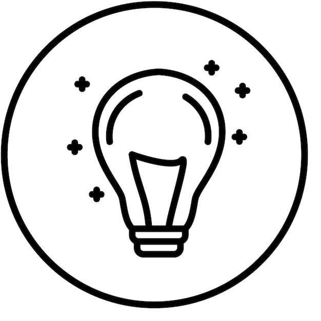 Vectorontwerp Bulb Icon Style