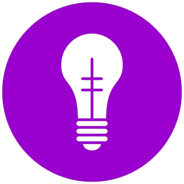 Vectorontwerp Bulb Icon Style