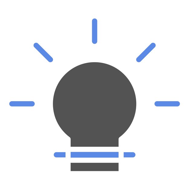 Vectorontwerp Bulb Icon Style