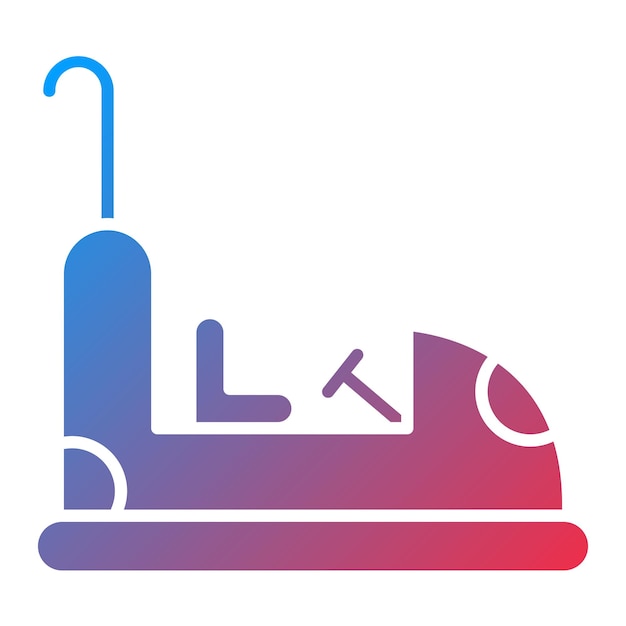 Vectorontwerp bumper auto's Icon Style