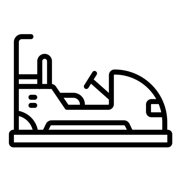 Vectorontwerp bumper auto's Icon Style