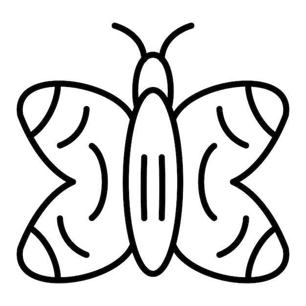 Vectorontwerp Butterfly Icon Style