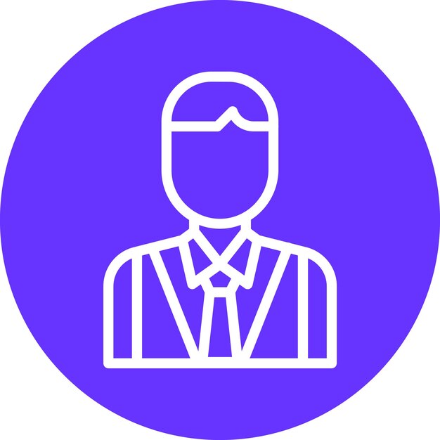 Vectorontwerp Cabin Crew Icon Style