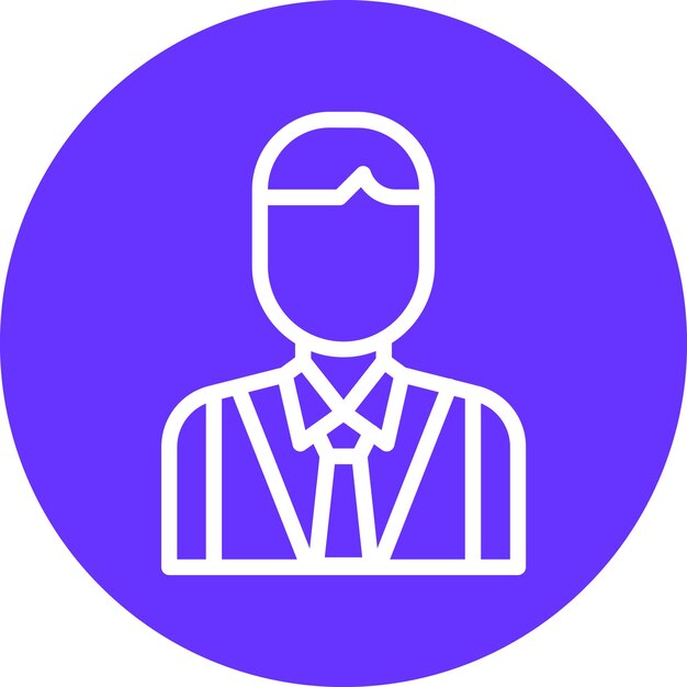 Vectorontwerp Cabin Crew Icon Style