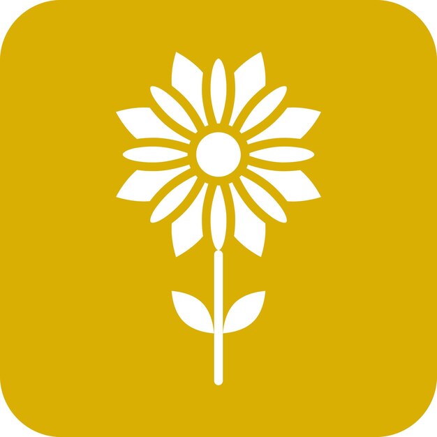 Vectorontwerp Calendula Icon Style