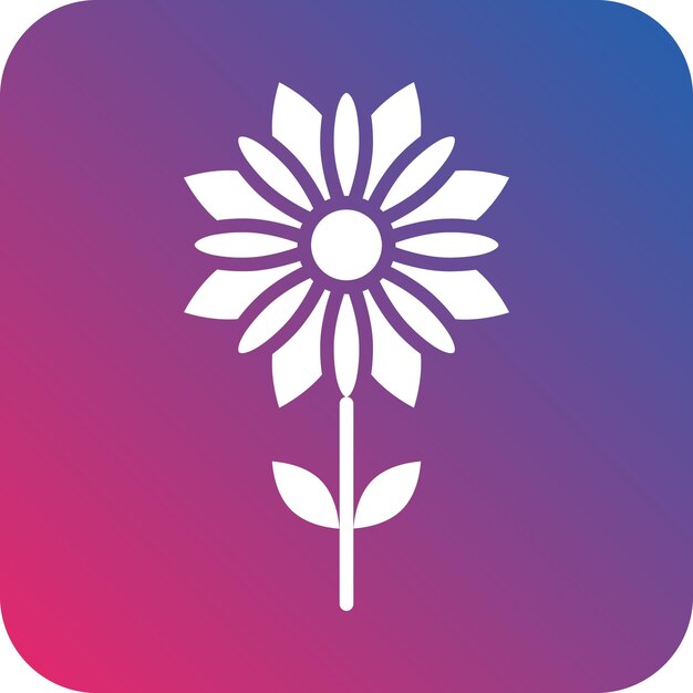 Vectorontwerp Calendula Icon Style