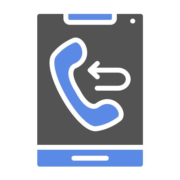 Vectorontwerp Callback Icon Stijl