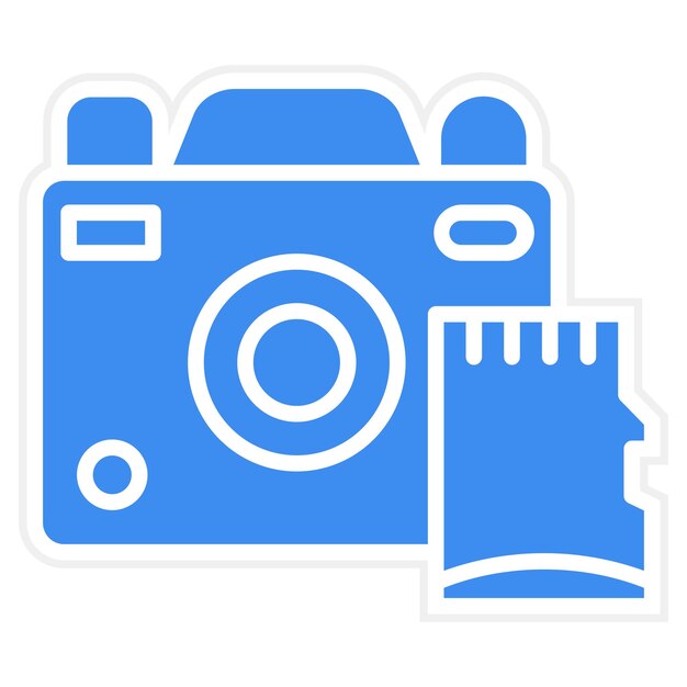 Vectorontwerp Camera Drive Icon Style