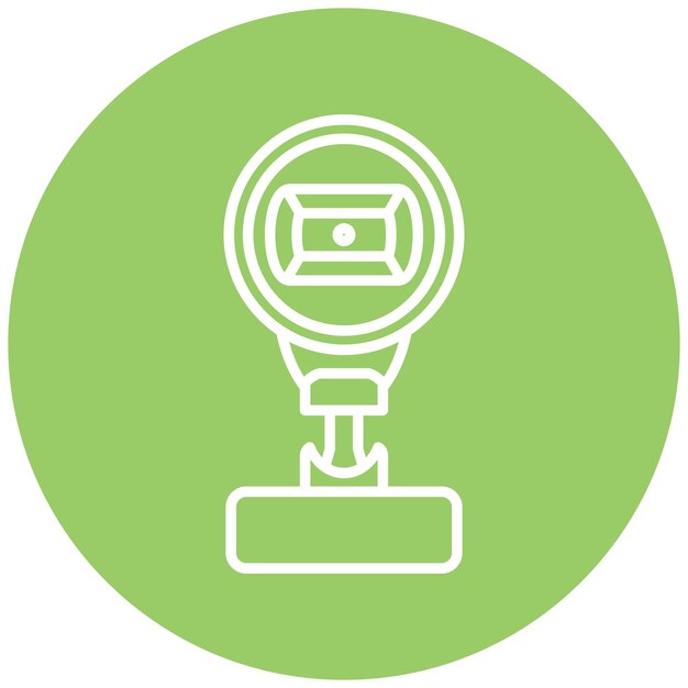 Vectorontwerp Camera Drive Icon Style
