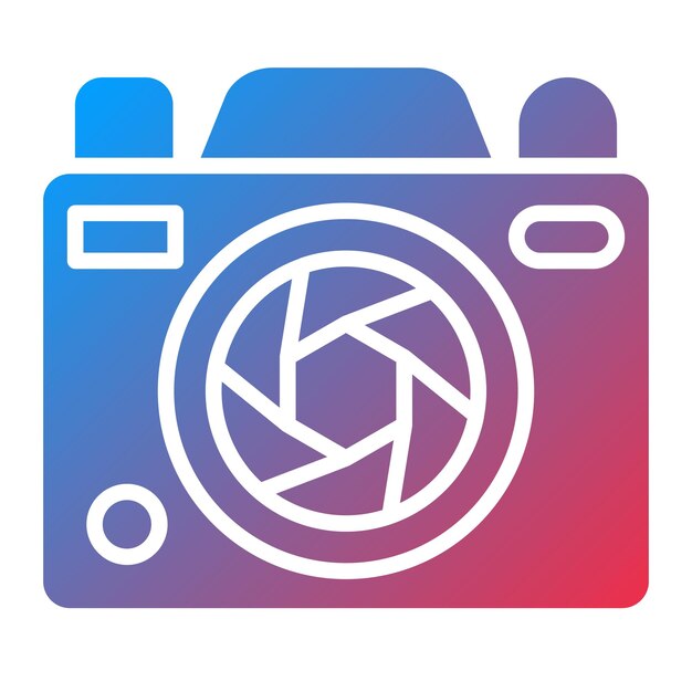 Vectorontwerp Camera Exposure Icon Style