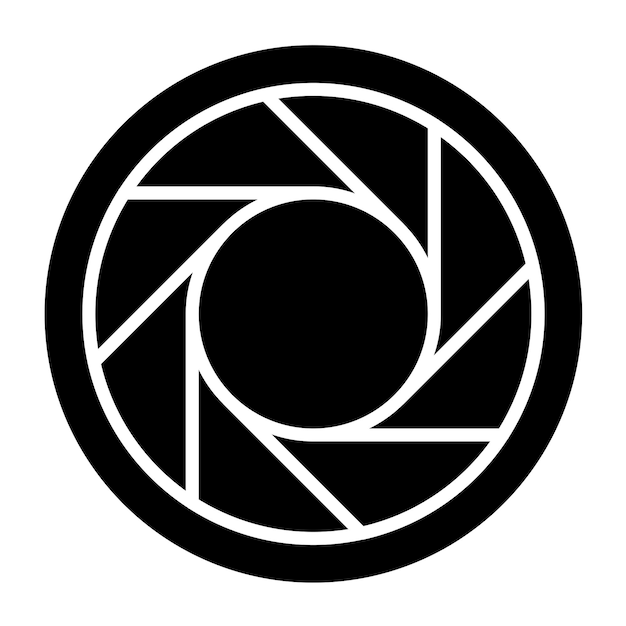 Vectorontwerp Camera Exposure Icon Style