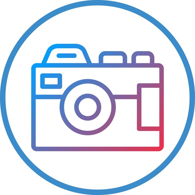Vectorontwerp Camera Icon Style