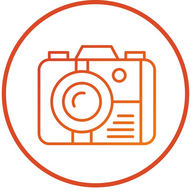 Vectorontwerp Camera Icon Style
