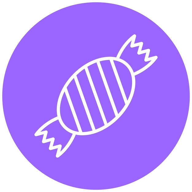 Vectorontwerp Candy Icon Style