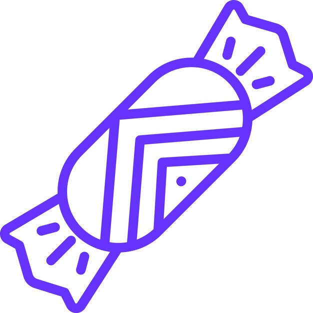 Vectorontwerp Candy Icon Style