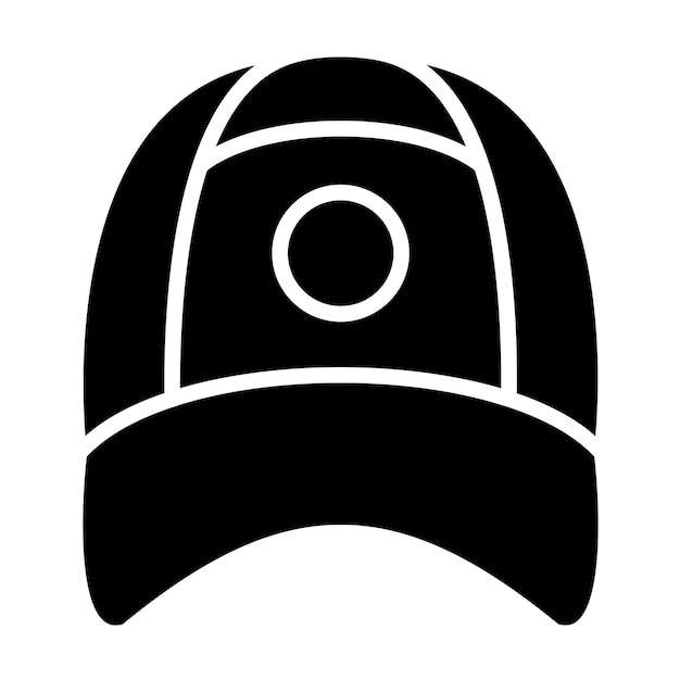 Vectorontwerp Cap Icon Style