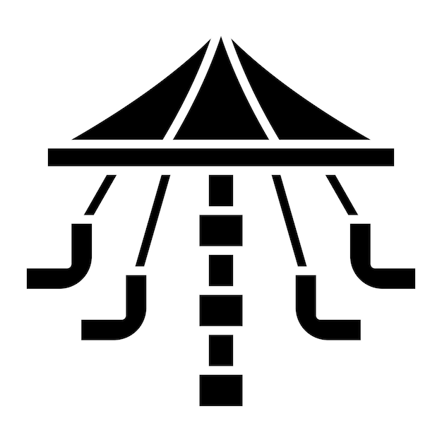 Vectorontwerp Carousel Icon Style