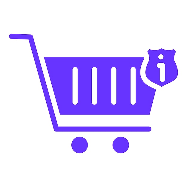 Vectorontwerp Cart Details Icon Style