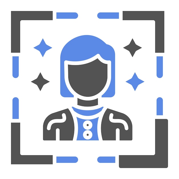 Vectorontwerp Casting Icon Style