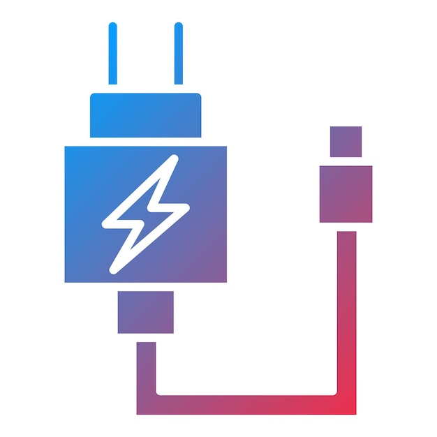 Vectorontwerp Charger Icon Style