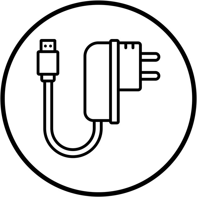 Vectorontwerp Charger Icon Style