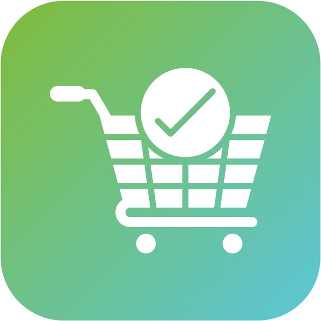 Vectorontwerp Checkout Icon Style