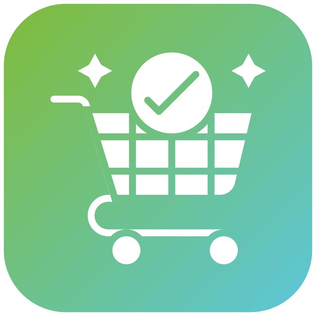 Vectorontwerp Checkout Icon Style