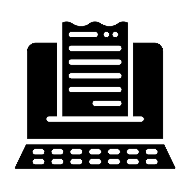 Vectorontwerp Checkout Page Icon Style