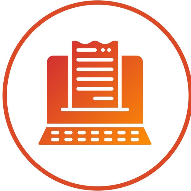 Vectorontwerp Checkout Page Icon Style