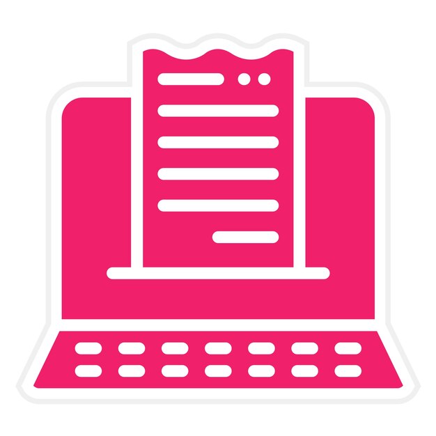 Vectorontwerp Checkout Page Icon Style