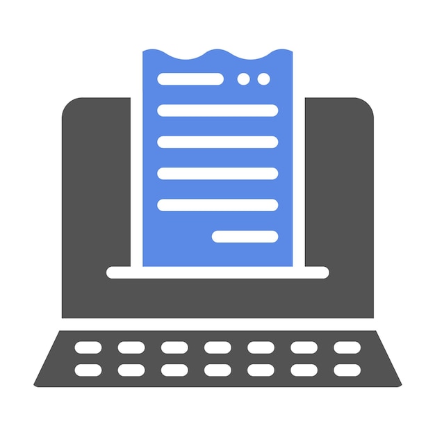 Vectorontwerp Checkout Page Icon Style