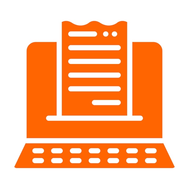 Vectorontwerp Checkout Page Icon Style
