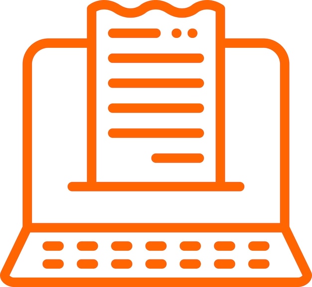 Vectorontwerp Checkout Page Icon Style