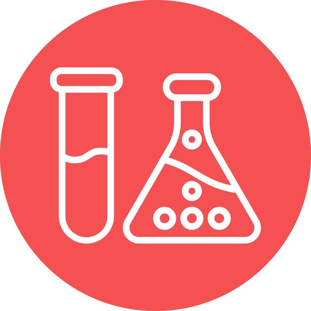 Vectorontwerp Chemicals Icon Style