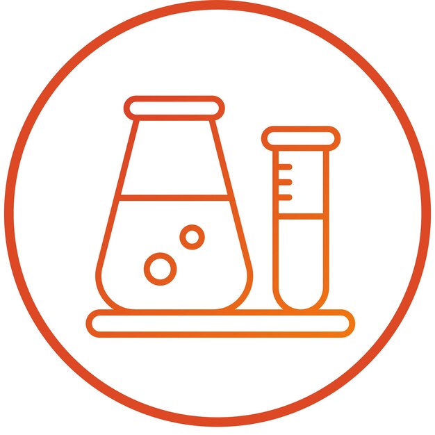 Vectorontwerp Chemicals Icon Style