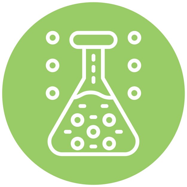 Vectorontwerp Chemicals Icon Style