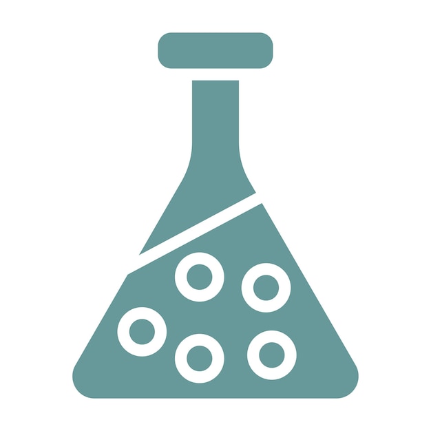 Vectorontwerp Chemist Flask Icon Style