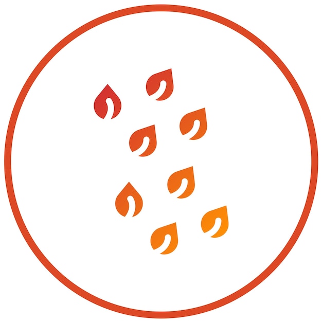Vectorontwerp Chia Pudding Icon Stijl