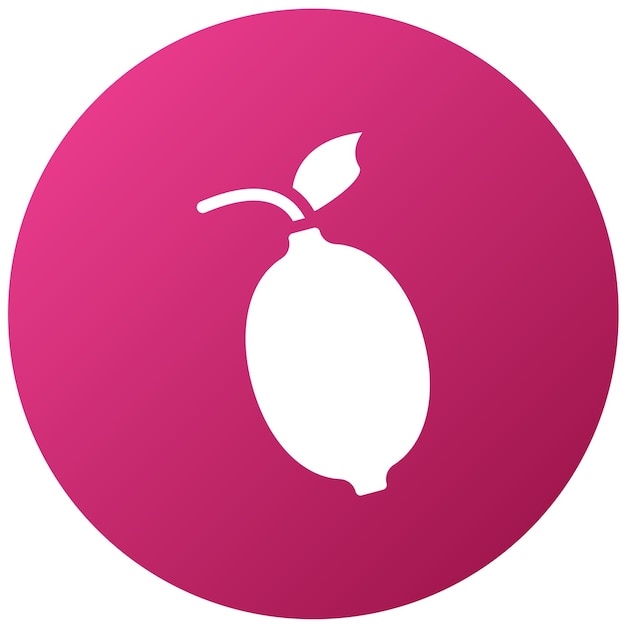 Vectorontwerp Citrus Burst Icon Style