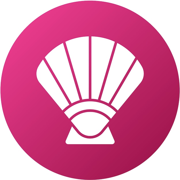 Vectorontwerp Clam Icon Style