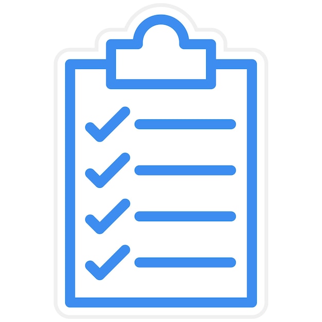 Vectorontwerp Clipboard Icon Style