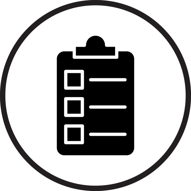 Vectorontwerp Clipboard Icon Style