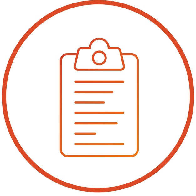 Vectorontwerp Clipboard Icon Style