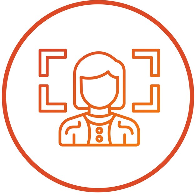 Vectorontwerp Close Up Icon Style