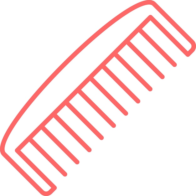 Vectorontwerp Comb Icon Style