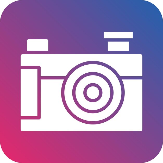 Vectorontwerp Compact Camera Icon Style