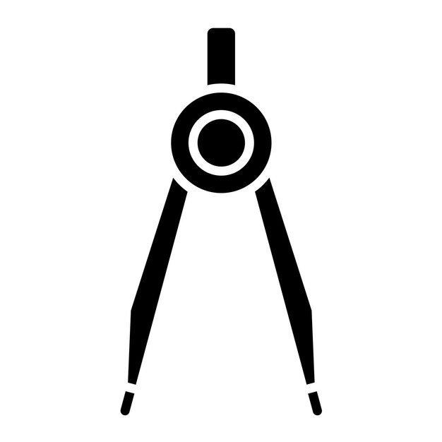 Vectorontwerp Compass Icon Style