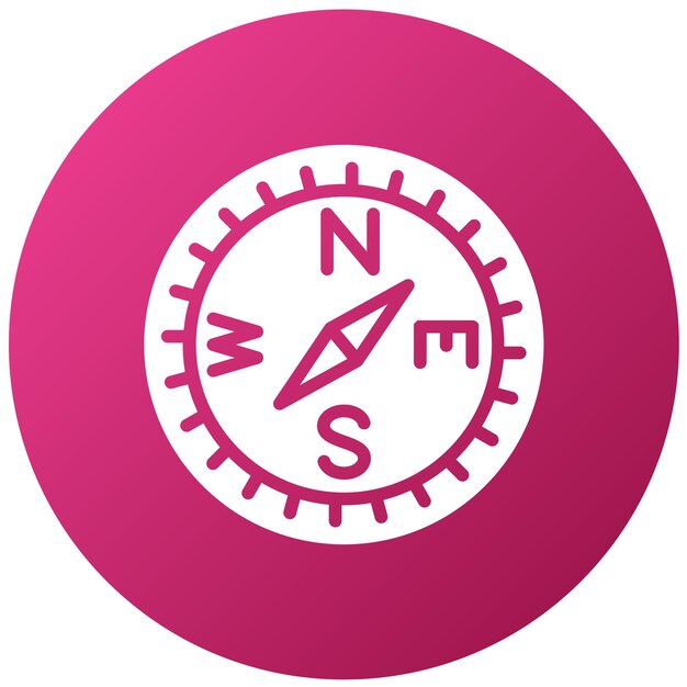 Vectorontwerp Compass Icon Style