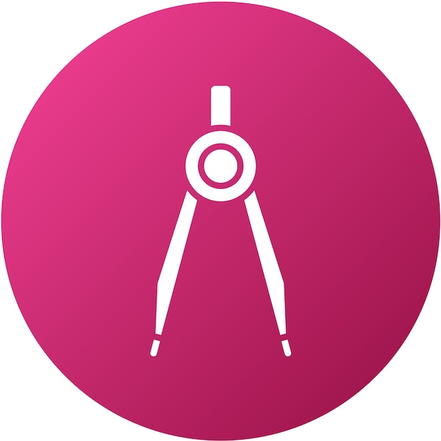 Vectorontwerp Compass Icon Style